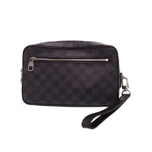 Louis Vuitton Damier Graphite Black Pochette Kasai Shoulder Bag